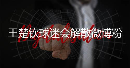 王楚欽球迷會解散微博粉絲群，球迷反應與后續關注