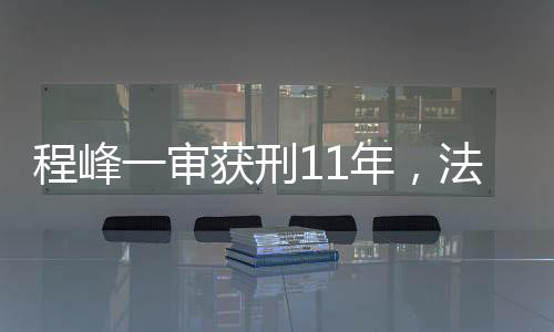 程峰一審獲刑11年，法律公正與社會正義的彰顯