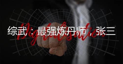 綜武：最強煉丹師，張三豐人麻了